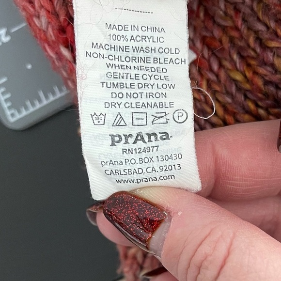 Leisel sweater in red ombré knit - Picture 7 of 7